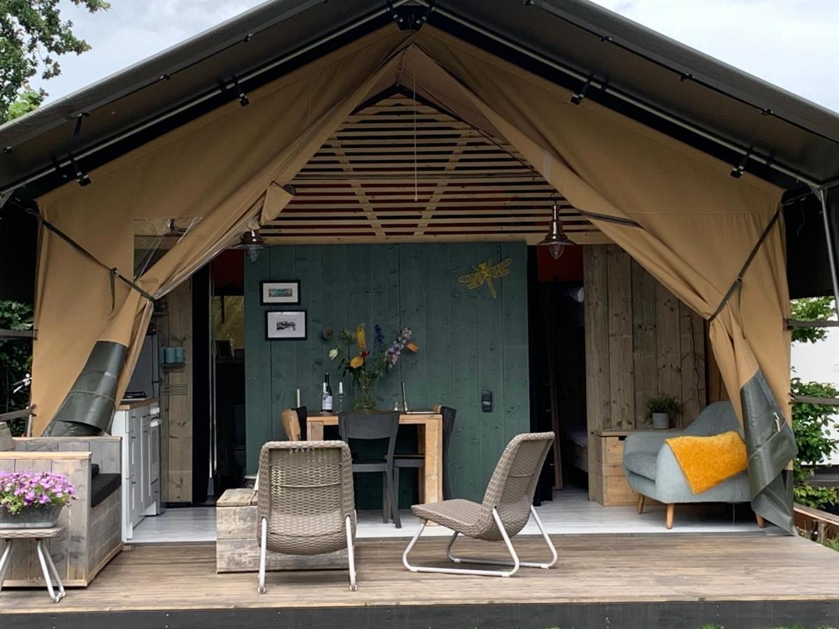 Glamping Aan De Plas フィンケフェーン エクステリア 写真