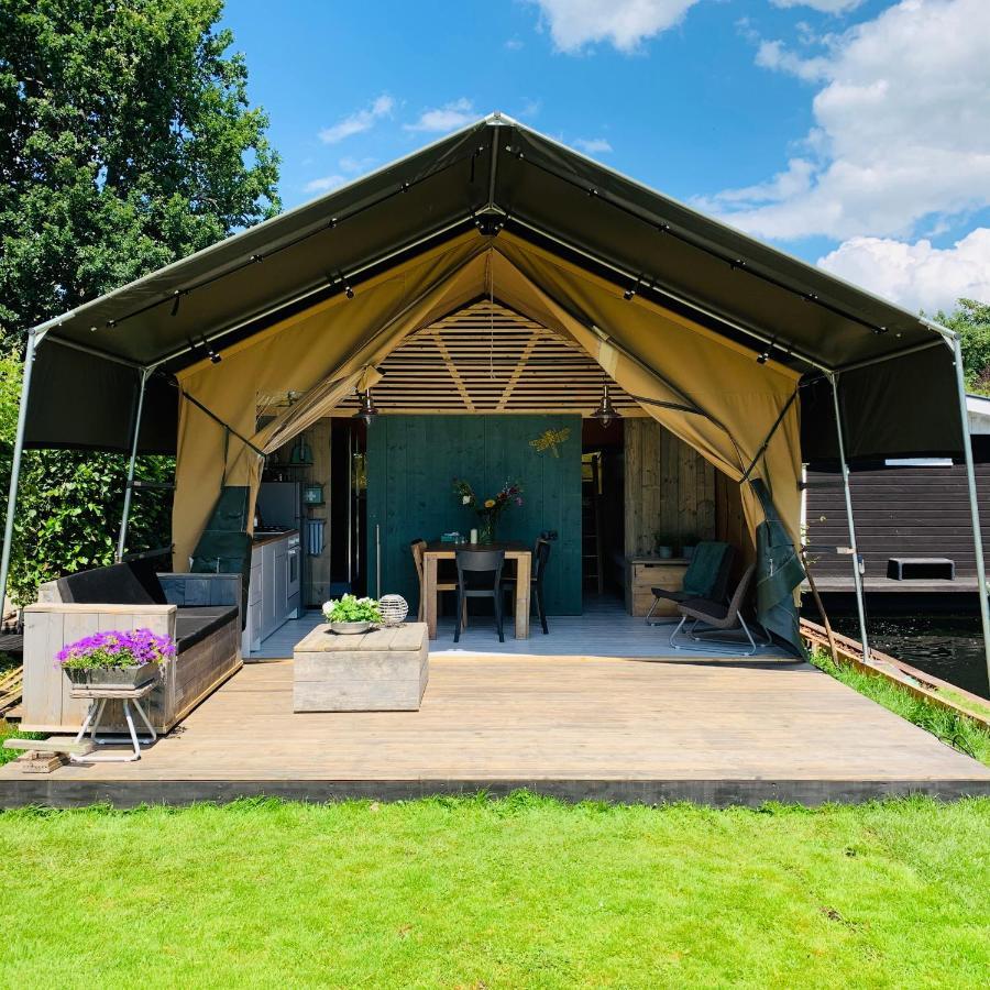 Glamping Aan De Plas フィンケフェーン エクステリア 写真