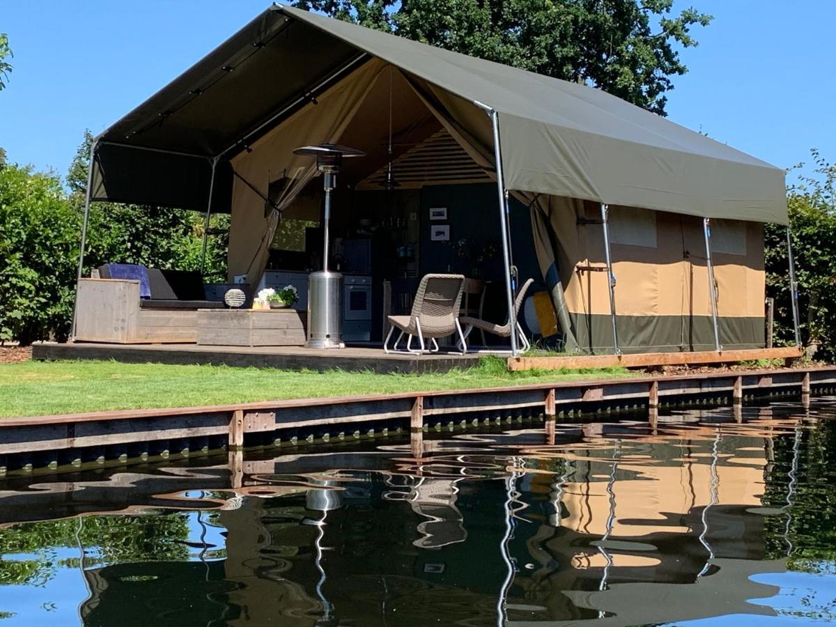 Glamping Aan De Plas フィンケフェーン エクステリア 写真